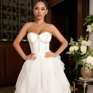 Catch My Eye Maxi Wedding Dress/NWT